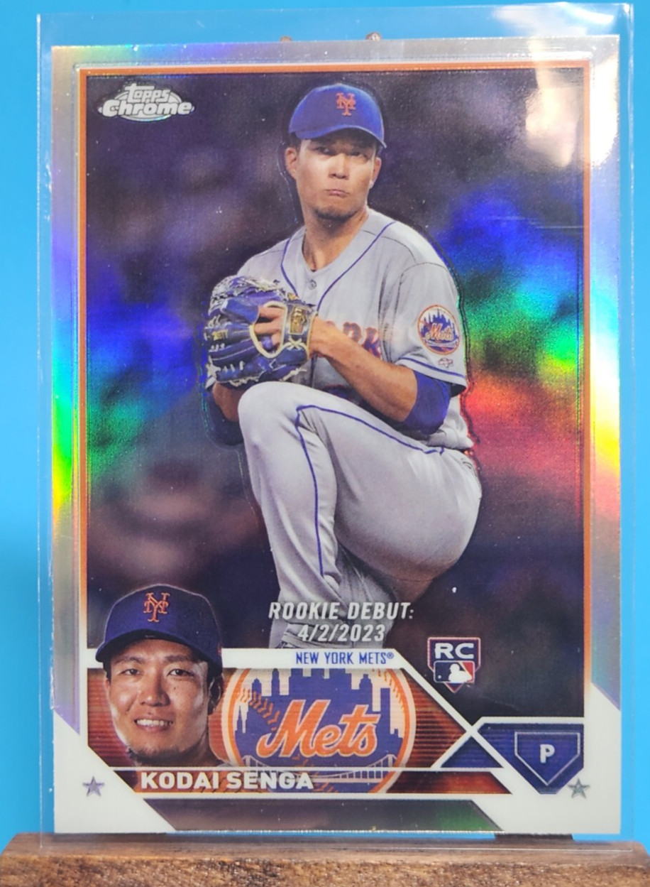 2023 Topps Chrome Update Rookie Debut Refractor #124 Kodai Senga RC