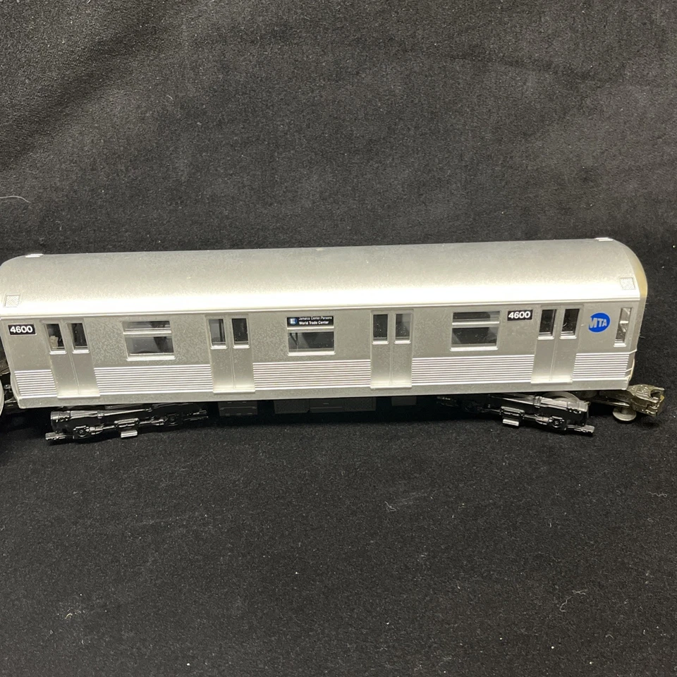 001 Rail King MTH 2 Car Non-Powered Subway Set ABS Plastic O Scale 3 Rail - Image 3 of 3