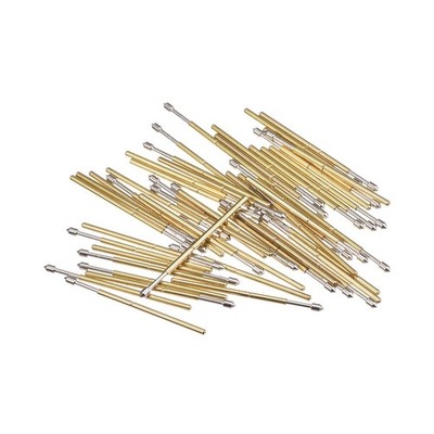 Spring Test Probe Pin 50pcs 1.3mm Tip 1.02mm Thimble 24.2mm for PCB Board