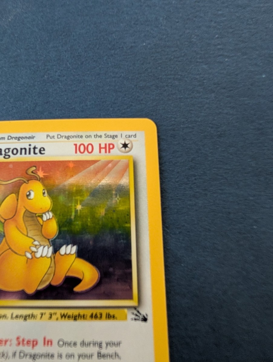 1995 Dragonite 4/62 Fossil Holo Pokemon Card | eBay 1995 Dragonite 4/62 Fossil Holo Pokemon Card | eBay