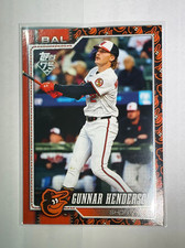 Topps 2026 Series 1 Gunnar Henderson Baltimore Orioles #46 Team Color Border