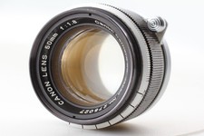   Exc 5   Canon Lens 50mm f/1.8 MF LTM L39 Leica Screw Mount From JAPAN