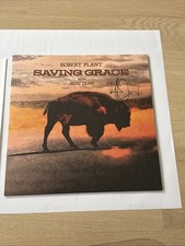 Robert Plant Signed Saving Grace Vinyl Beckett LOA