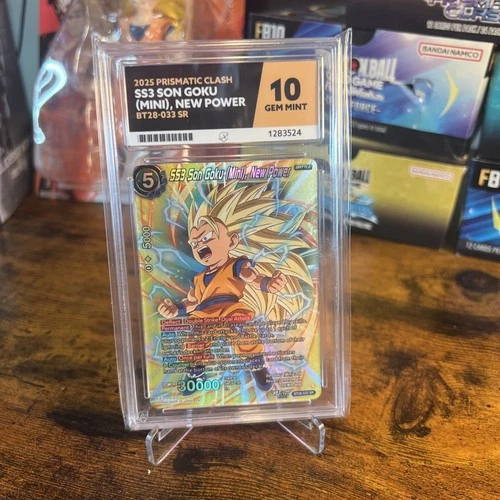 SS3 Son Goku mini New Power BT28-033 SR ace 10 perfect sub grades