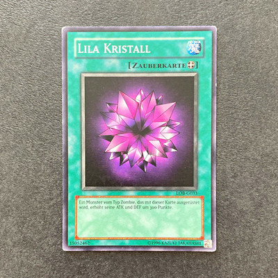 Konami Yu-Gi-Oh! Lila Kristall LOB-G033 Deutsch Legend of Blue Eyes Common