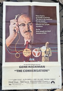 Original The Conversation 1974 One Sheet/ Poster