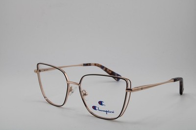 NEW CHAMPION CU ZINA C01 BLACK GOLD BLUE TORT AUTHENTIC FRAMES EYEGLASSES 54-16