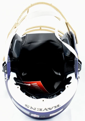 Ray Lewis Signed Baltimore Ravens F/S ALT 24 Speed Flex Helmet - Beckett W Holo - Picture 5 of 5