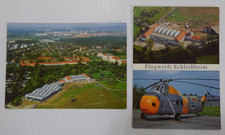 2x alte AK Flugwerft Schleißheim Helicopter Hubschrauber Sikorsky H 34 Museum