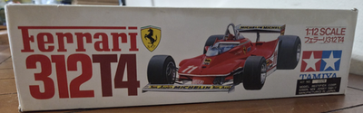 Tamiya No 23 Ferrari 312T4 1/12 Scale Unassembled Model Kit For