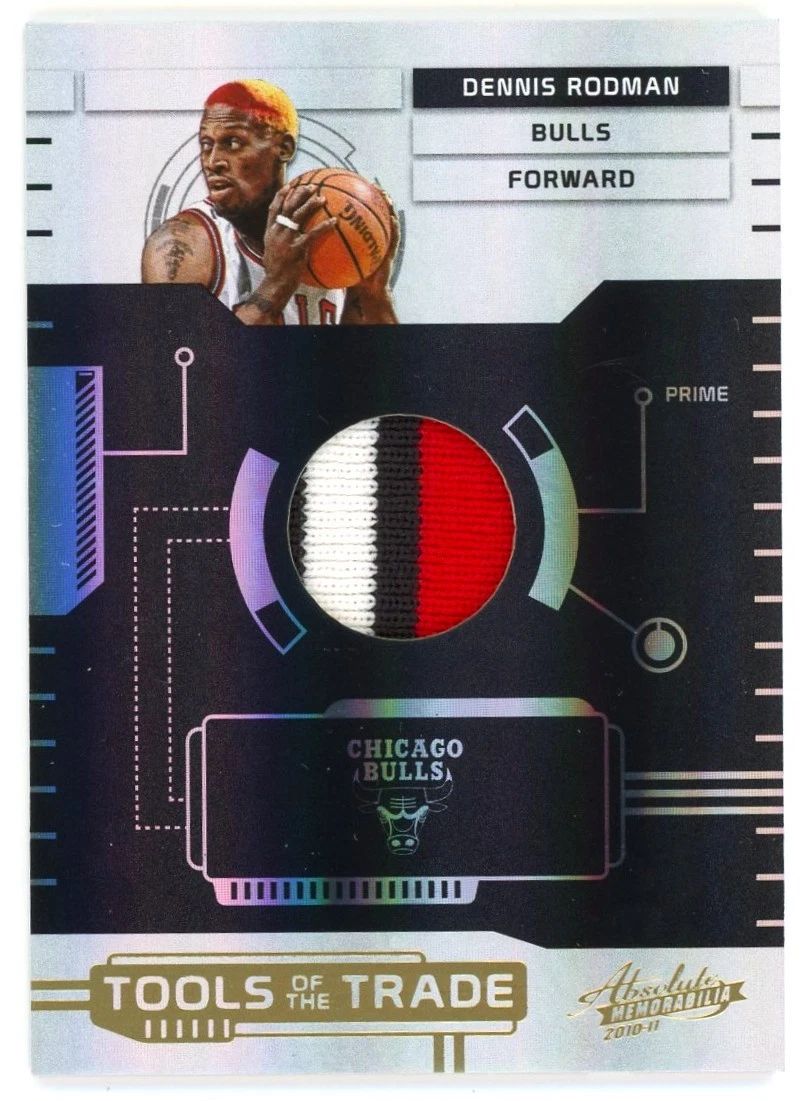 Panini Dennis Rodman Basketball Sports Trading Cards & Accessories