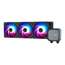 Image of MSI MAG CORELIQUID A13 360 AIO Cooler, 360mm, 3 x 120mm RGB Fans, Copper Basepla