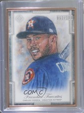 2019 Topps Transcendent Franchise Favorites Reproductions /100 Carlos Correa 6kg