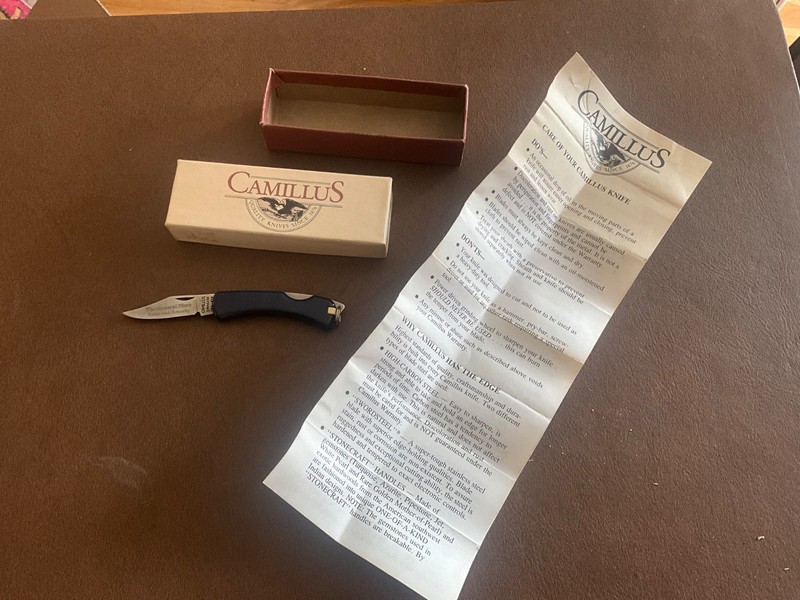 Small Camillus Pocket Knife - 870 - W/Box - The General Store - Rabbit Hash KY