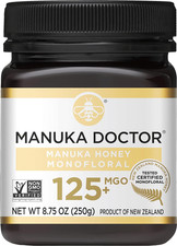- MGO 125 Manuka Honey Monofloral, 100 Pure New Zealand Honey. Certified. Guar