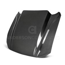 Anderson Composites for 2018 Ford Mustang Double Sided Type-CJ 4in Carbon Fiber