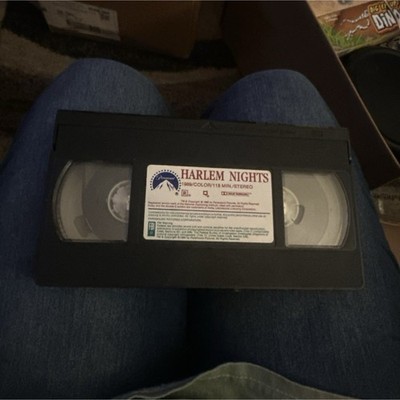 Paramount Harlem Nights VHS Tape Comedy R NTSC 1989 Movie Classic Eddie Murphy