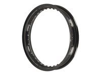 Felge 2,15 X 16 Alufelge, 36 Loch, Eloxiert Und Poliert, Schwarz - MZ ES175, ES2