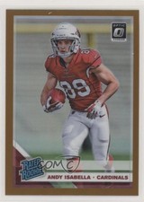 2019 Panini Donruss Optic Rated Rookie Bronze Prizm Andy Isabella #176 01l2
