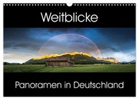 Weitblicke - Panoramen (Wandkalender 2027 Din A3 Quer), Calvendo Monatskalender