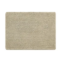 Bathroom Rug Mat Luxury Chenille Shaggy Non-Slip Bath Rugs