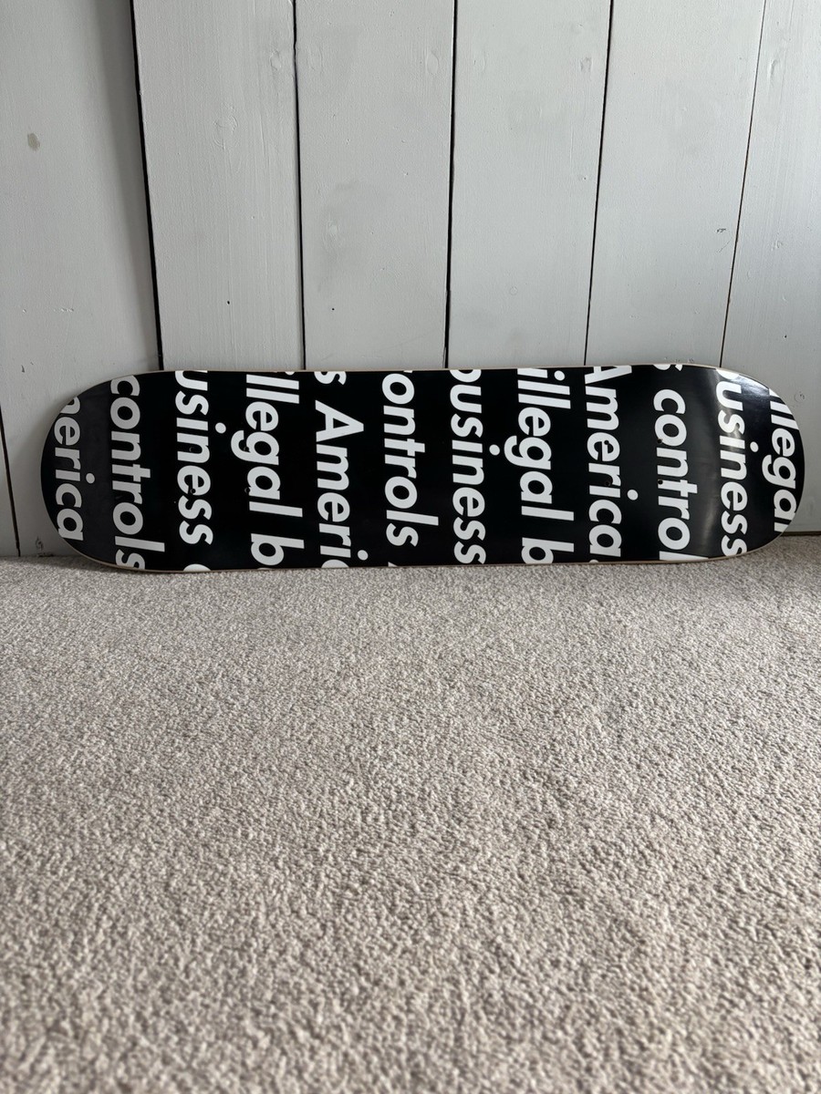 スケートボード Supreme - Supreme  Illegal Business Skateboard Supreme Illegal Business Skateboard Deck Red - SS18 - US
