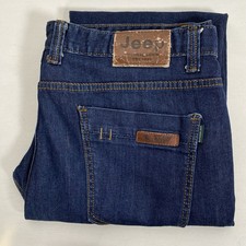 Jeep Outdoor Mens Blue Straight  Stretch Jeans Size 38 VGC JBAC7JP2
