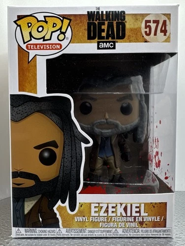 Funko Pop Ezekiel #574 AMC The Walking Dead Collectible Figure Vaulted