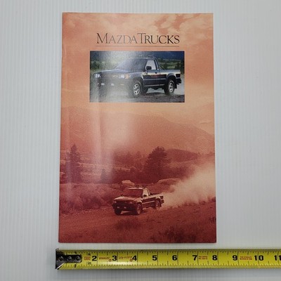 1990 Mazda Truck Brochure 4x4 Pickup SE-5 Cab Plus Dealer Sales Catalog