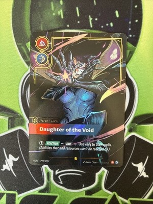 Kai'sa - Daughter of the Void Overnumbered OGN 299/298 2025 Riftbound Origins NM