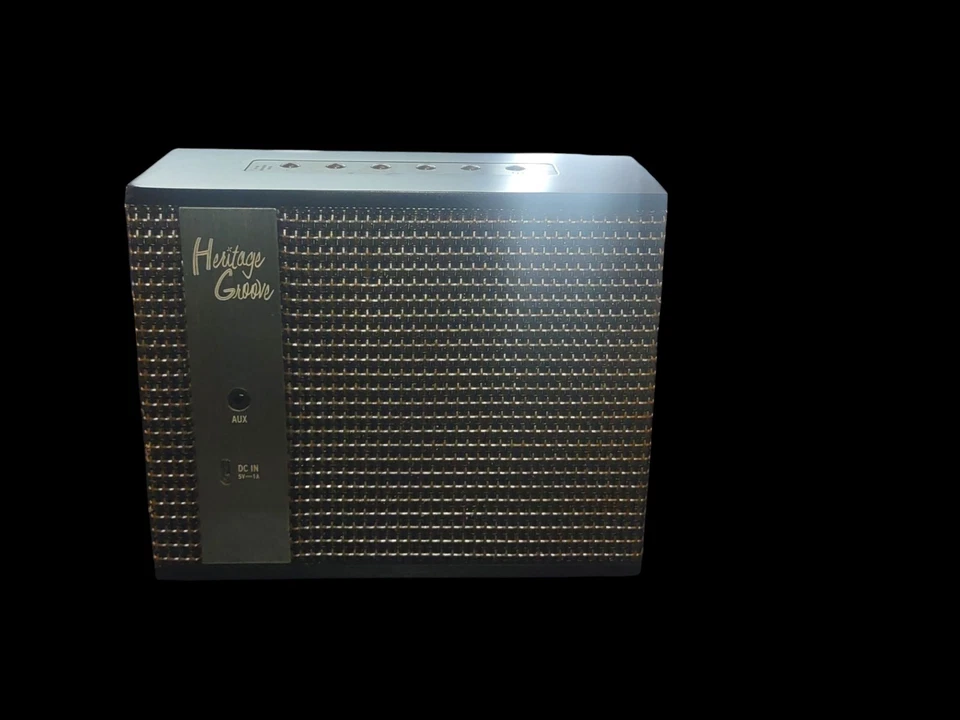 Altavoz Bluetooth Klipsch Heritage Groove 20w Negro Mate Batería Recargable Foto 2 de 4