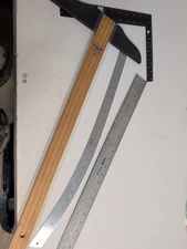 Staedtler Mars 970 20 18" Drafting Drawing T Square Wood Fairgate 102-c Ase-24 