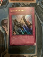 Yu-Gi-Oh! Solemn Judgment (Spanish) -PMT-S127- Ultra Rare- 1st Edition NM MRD