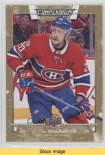 2017-18 Upper Deck Compendium Gold Nicolas Deslauriers #718 READ o1h