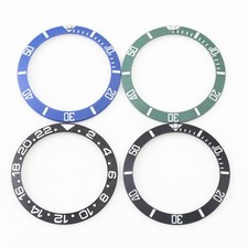 38mm Black Full Luminous Ceramic Bezel Insert For SKX007 009 011 Submariner