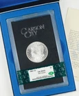 1882-CC $1 GSA Treasure Hoard Morgan Silver Dollar CAC MS65 Gem Box + COA C4211