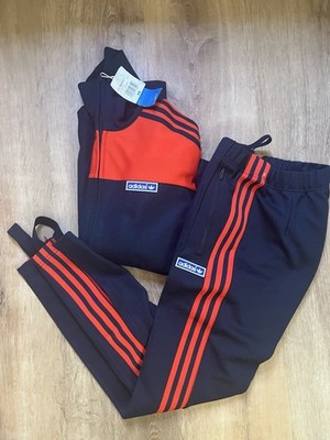 Adidas Original made in Japan Orange Ink Blue OG Tracksuit Men's