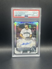 2025 Bowman Draft - Chrome Prospect Autographs Kade Anderson #CPA-KA (AU, RC)