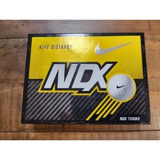 Nike Distance NDX Turbo Golf Balls 12 Pack White New GL9094-101 Carestream Logo