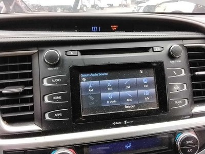 Audio Equipment Radio Display And Receiver Fits 14-15 HIGHLANDER 3076794