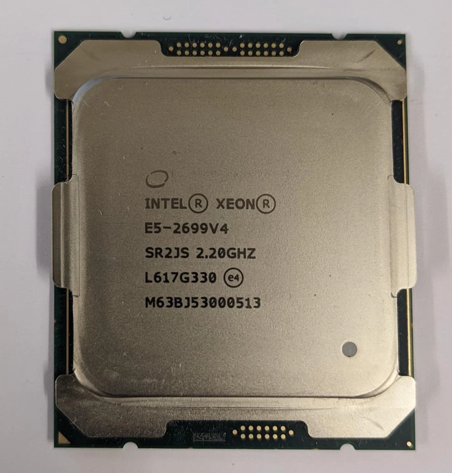 Intel Xeon E5-2699-V4 CPU Processor 2.2 GHz 55MB Cache SR2JS FCLGA2011 - Image 2 of 2
