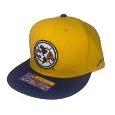 Fan Ink CLUB AMERICA Hombres Gorra Fi Colección Liga MX Fútbol Club Snapback Sombrero