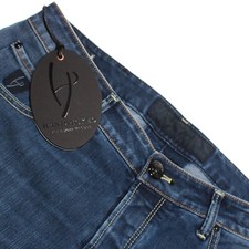 Handpicked NWT Orvieto Denim Jeans Size 34 US In Blue Cotton Blend