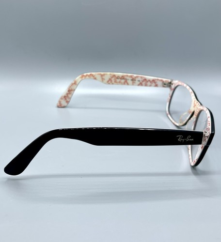 Ray Ban RB5184 5014 Full Rim Black Eyeglasses Frame ONLY 52-18 145 SA - Picture 5 of 9