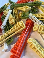 VTG - TONI Perm Hair Spin Curlers Swing Arm Rods Picks - 4 Sizes - 1970s