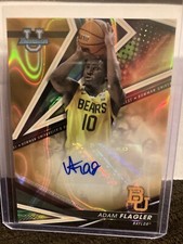 2022-23 Bowman University Best Adam Flagler /75 Gold Lava Refractor Autograph SP