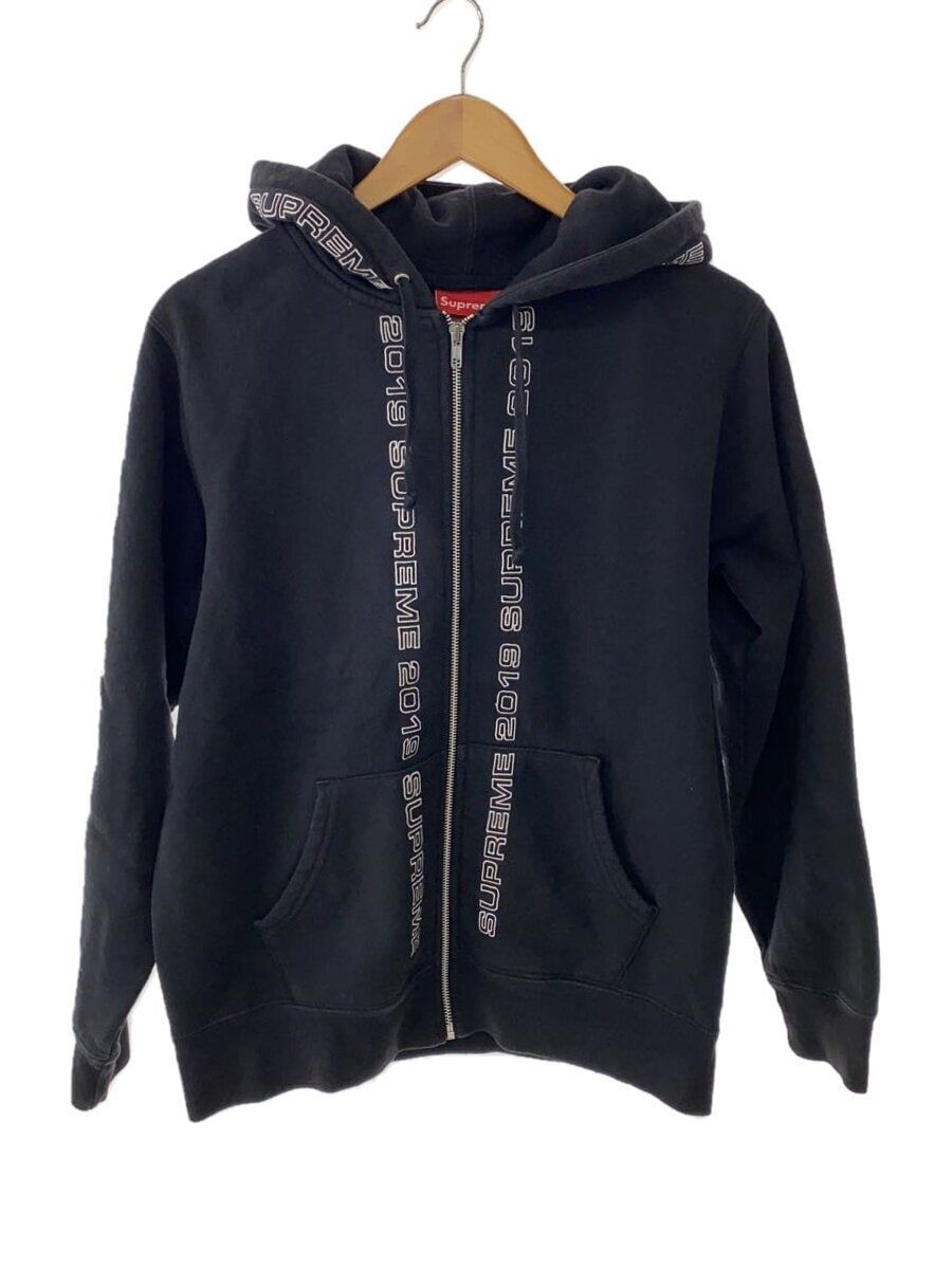Supreme Zip Hoodie S Cotton Black 19ss Topline Up Sweat Used Supreme Zip Hoodie S Cotton Black 19ss Topline Up Sweat Used