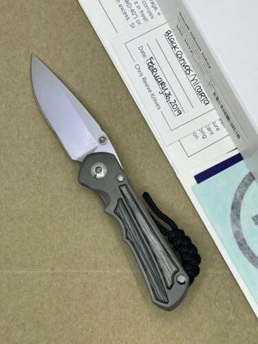 Chris Reeve Knives Black Collectible Modern Custom & Handmade Folding Knives