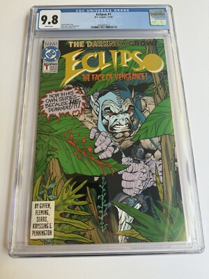 Eclipso: The Darkness Within #1 - CGC 9.8 - White Pages - DC Comics 1992