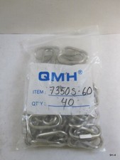 40 Pcs 1-3/4" Small Quick Strap Connector Chain Repair Shackles SS T316